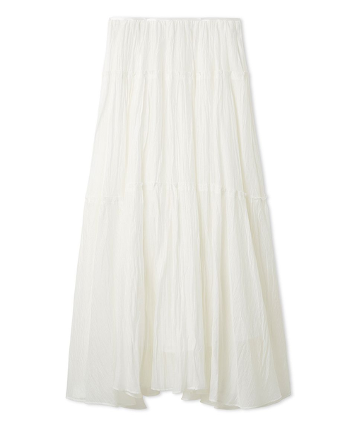 セミシアーティアードスカート