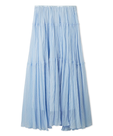 セミシアーティアードスカート