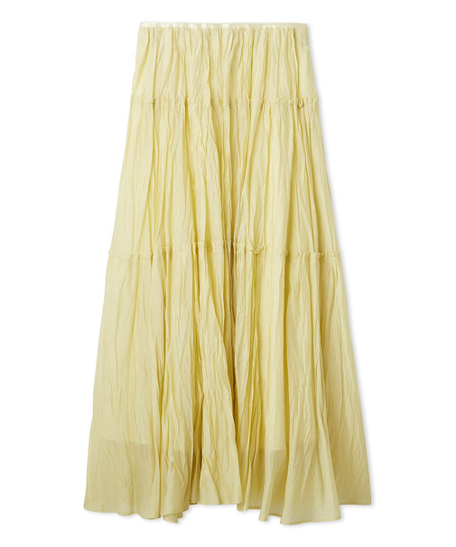 セミシアーティアードスカート