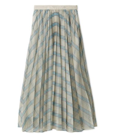 ダブルオーガンジースカート