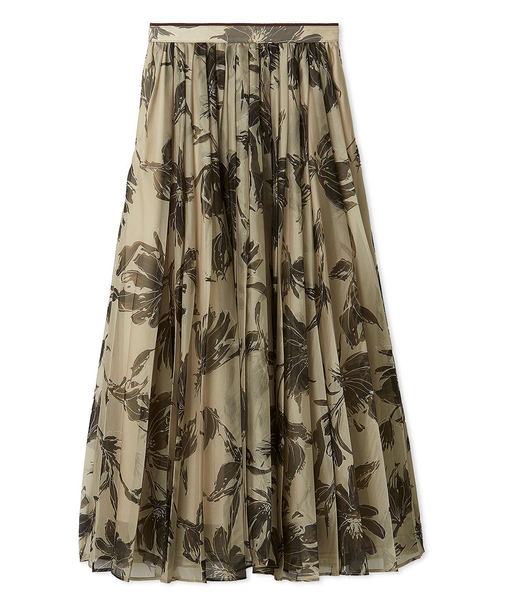 ダブルオーガンジースカート