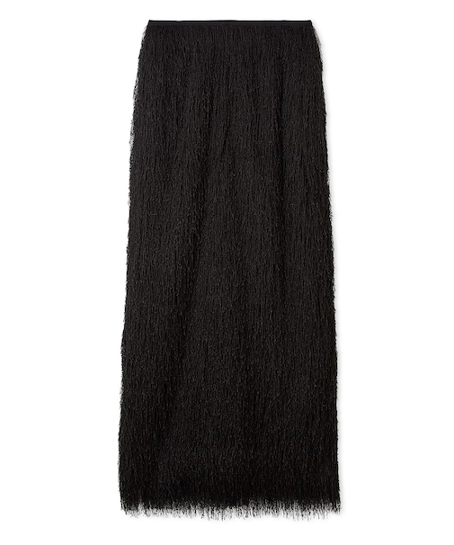 シャギージャガードストレートスカート