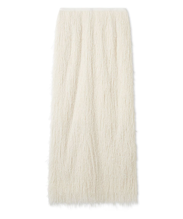 シャギージャガードストレートスカート