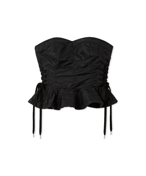 レースアップビスチェ／撥水