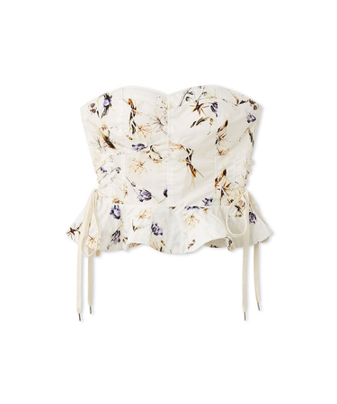 レースアップビスチェ／撥水