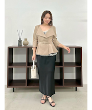 【WEB限定】2wayジャケット＆ナロースカートセット