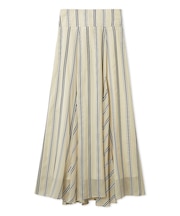 シアーストライプレースアップスカート