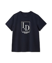 I.DロゴプリントTシャツ／ウォッシャブル・防シワ