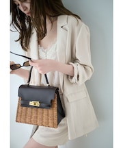 シングルリネンジャケット