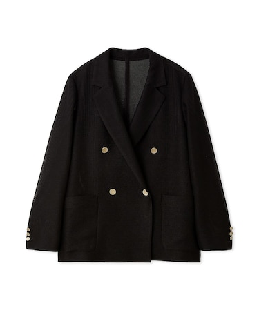 ダブルブレストカラミジャケット