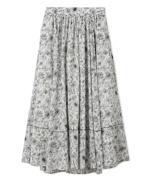 NYBG タックフレアマキシスカート｜スナイデルの通販｜&mall（アンド
