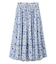 【FRAY I.D MADE WITH LIBERTY FABRIC】ギャザーフレアスカート／ウォッシャブル