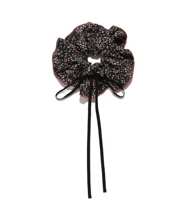 【FRAY I.D MADE WITH LIBERTY FABRIC】フリルリボンシュシュ