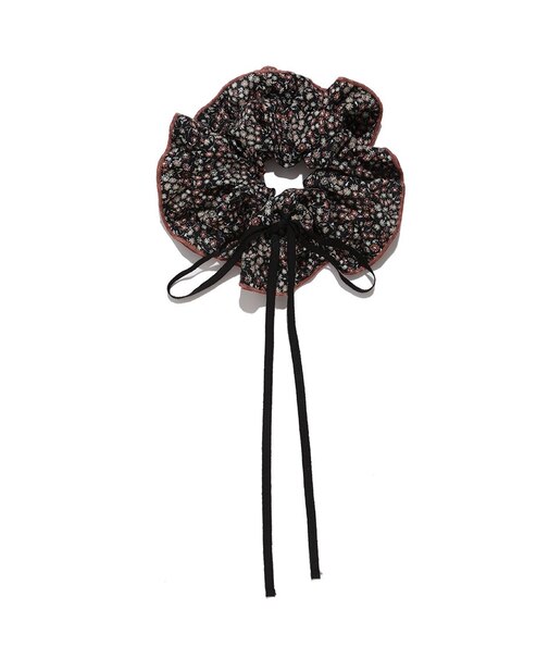 【FRAY I.D MADE WITH LIBERTY FABRIC】フリルリボンシュシュ