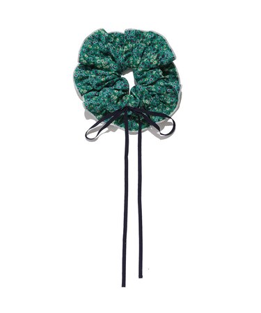 【FRAY I.D MADE WITH LIBERTY FABRIC】フリルリボンシュシュ