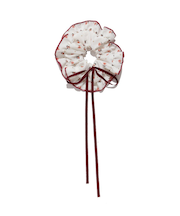 【FRAY I.D MADE WITH LIBERTY FABRIC】フリルリボンシュシュ