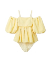 マルチウェイパフスリーブスイムウェア