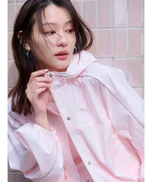 FRAY I.D×OUTDOOR 別注　ナイロンブルゾン フレイ アイディー FRAY I.D 【FRAY I.D×PUMA】ナイロンブルゾン／UV