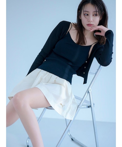 FRAY I.D×PUMA】ナイロンショートパンツ／UVカット・撥水｜フレイ