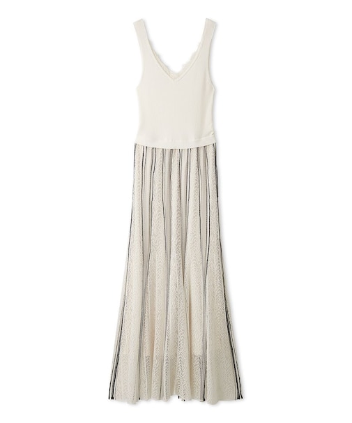 レイシーニットワンピース