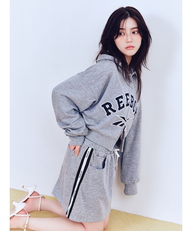 【Reebok×FRAY I.D】スウェットミニスカート