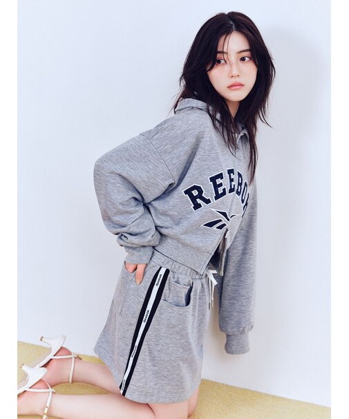 【Reebok×FRAY I.D】スウェットミニスカート