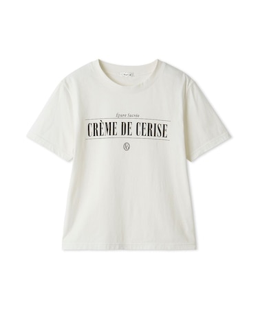 グラフィックプリントコンパクトTシャツ／ウォッシャブル・UVカット