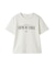 グラフィックプリントコンパクトTシャツ／ウォッシャブル・UVカット