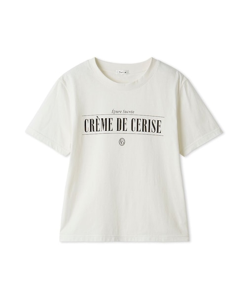 グラフィックプリントコンパクトTシャツ／ウォッシャブル・UVカット