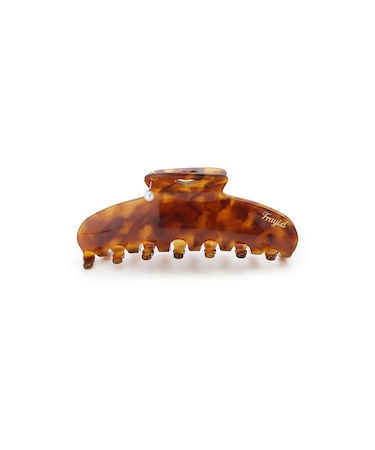 アセテートカットアウトハートヘアクリップ