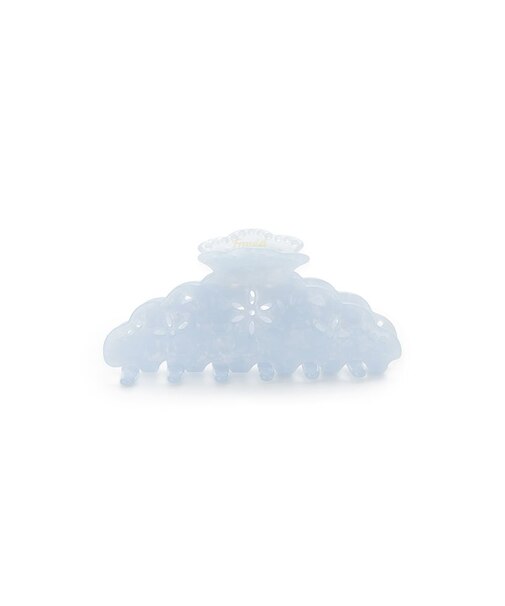 アセテートスカラップレースヘアクリップ