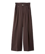 ベルトセットハイウエストタックパンツ
