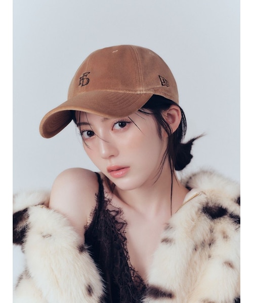 FRAY I.D｜NEW ERA?】9TWENTY(TM)ベロア刺繍キャップ｜フレイ