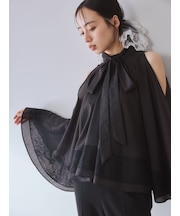 【ウォッシャブル】マルチwayオープンショルダーフレアブラウス