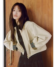 【撥水】【Barbour】ショートフライトジャケット
