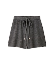 フラッフィーニットショートパンツ