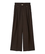 ベルトセットハイウエストタックパンツ