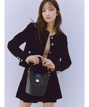 【WEB限定】ノーカラージャケット&ショートパンツセット