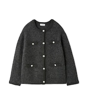 スーパーキッドモヘヤニットジャケット