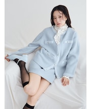 スーパーキッドモヘヤニットミニスカート