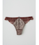 【LILY BROWN Lingerie】ハート エンブロイダリーレース ソング