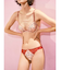 【LILY BROWN Lingerie】ハート エンブロイダリーレース ソング