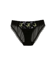 【LILY BROWN Lingerie】ミモザ エンブロイダリーレース ショーツ