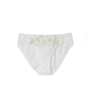 【LILY BROWN Lingerie】ミモザ エンブロイダリーレース ショーツ