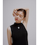 【WEB・一部店舗限定】【LILY BROWN×MARY QUANT】デイジー刺繍ニットワンピース