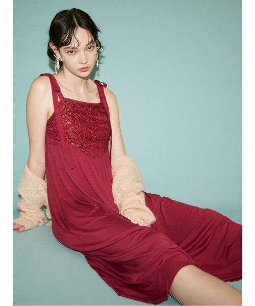 【LILY BROWN Lingerie】ナイトブラドレス／トゥインクル｜リリーブラウンの通販｜&mall（アンドモール）三井ショッピング