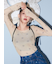 【LILY BROWN×MARY QUANT】デイジー柄シアーチュールトップス