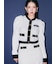 【WEB・一部店舗限定カラー】【LILY BROWN×MARY QUANT】ツイードニットカーディガン