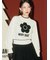 【WEB限定カラー】【LILY BROWN×MARY QUANT】バリエジャガードニット