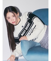 【WEB限定カラー】【LILY BROWN×MARY QUANT】バリエジャガードニット
